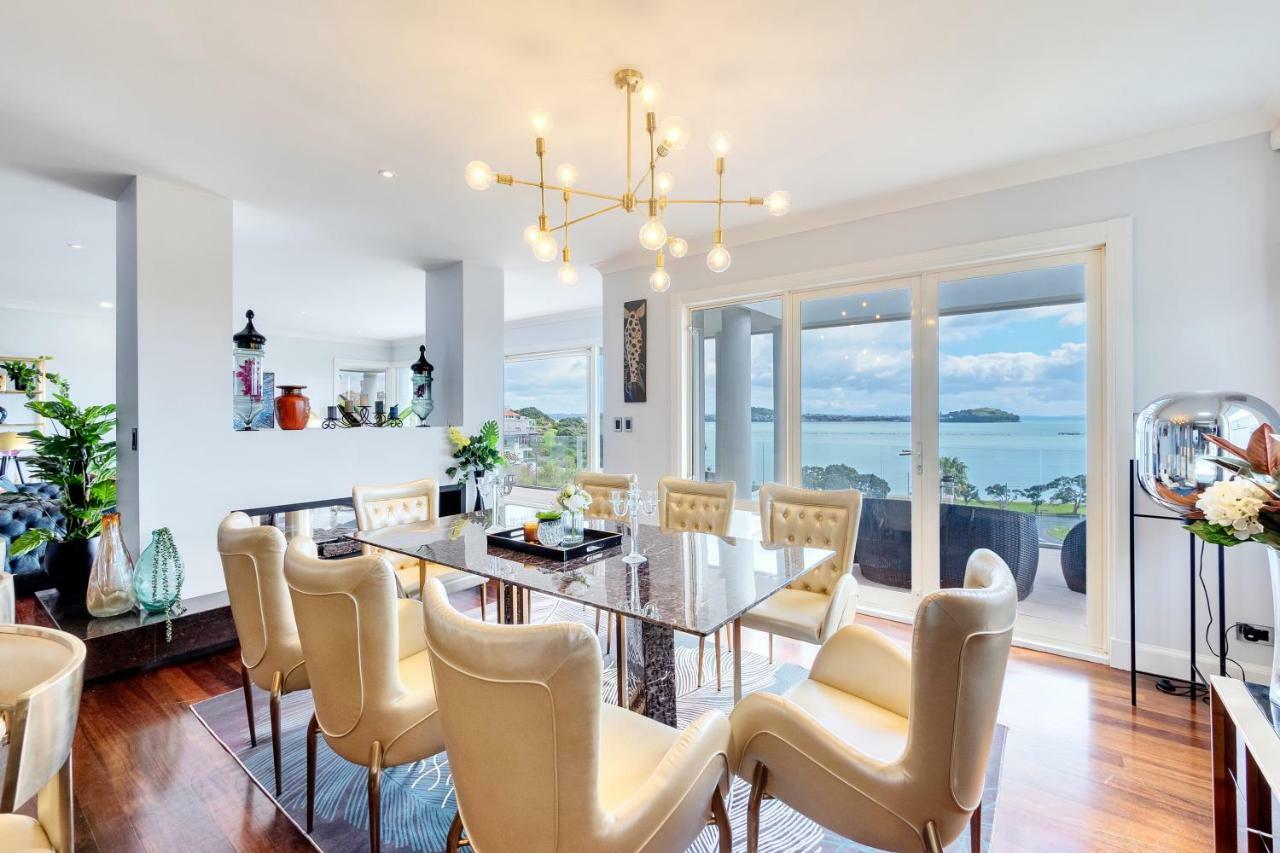 فيلا Orakei Grandeur Mansion With Sea Views & Pool أوكلاند المظهر الخارجي الصورة